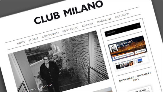 Club Milano è il magazine di lifestyle, moda, design e arte…
