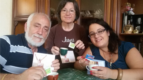 Il primo passaparola di trnder setteveli è avvenuto aprendo il kit e gustando il primo caffè dolcificato con myDietor in compagnia dei suoi genitori! Ottime impressioni!