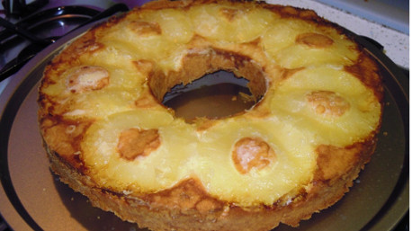 torta ananas mais