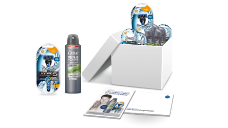 Dove e Wilkinson kit