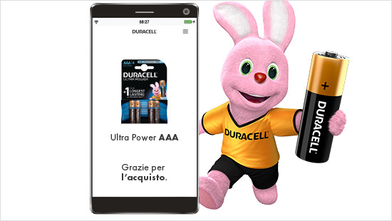 ...una notifica ci avvisa dell‘avvenuto ordine e le nostre batterie Duracell ci vengono recapitate direttamente a casa! Per il primo ordine noi trnder possiamo beneficiare di uno sconto immediato del 50%... 