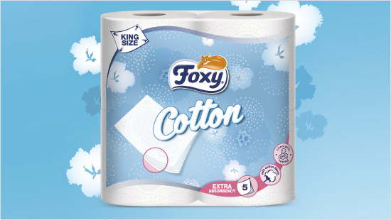 In questo progetto trnd vogliamo scoprire la nuova carta igienica Foxy Cotton… 