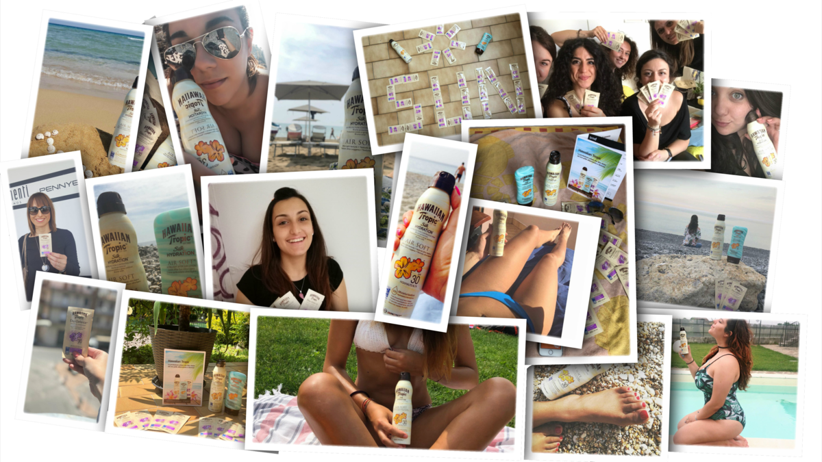 partecipanti progetto Hawaiian Tropic