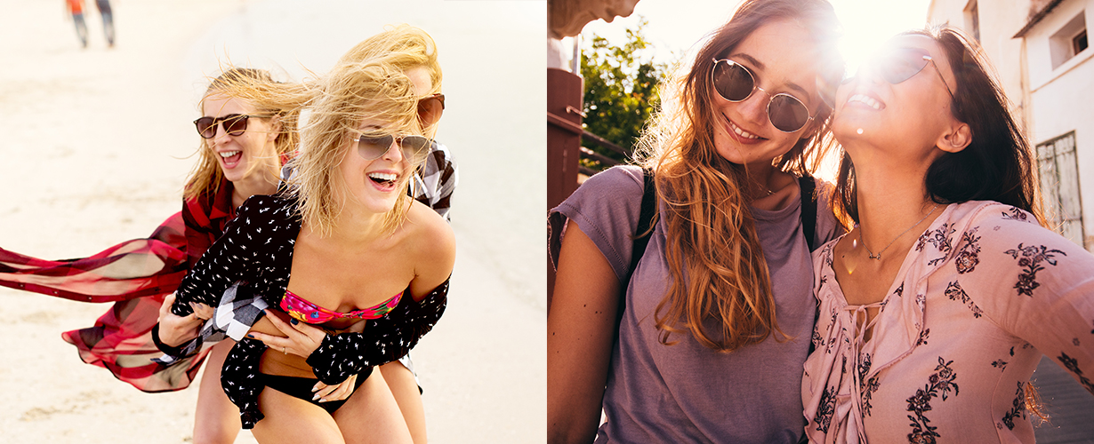 Con Silk Hydration Air Soft per una sensazione più leggera sulla pelle e Duo Defence per le nostre uscite in città