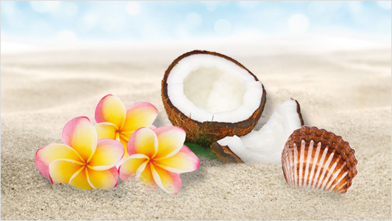 … che contiene tutti gli ingredienti tipici delle Hawaii…