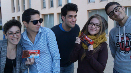 trnder banana ha portato il Cioccolato all'università