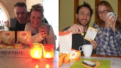 Un San Valentino per tre: lui, lei e...il tè Lipton