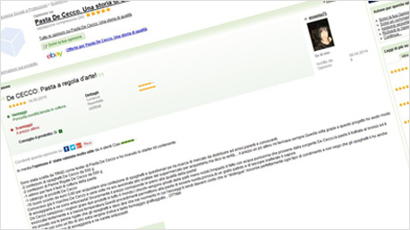 Pasta De Cecco - le nostre esperienze sul web