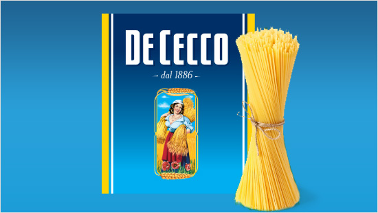 … alla garanzia e il controllo di un processo industriale  certificato. De Cecco, infatti, è la prima pasta certificata per la qualità distintiva di numerosi parametri…