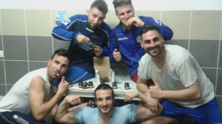 Anche gli amici calciatori di trnder lonerin provano le Creme dopo un allenamento!