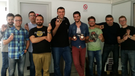 Via alla degustazione anche per i colleghi di trnder soundforgers!