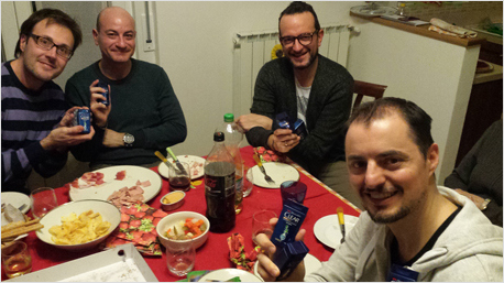 Serata con gli amici e Clear per trnder fabiuz :)