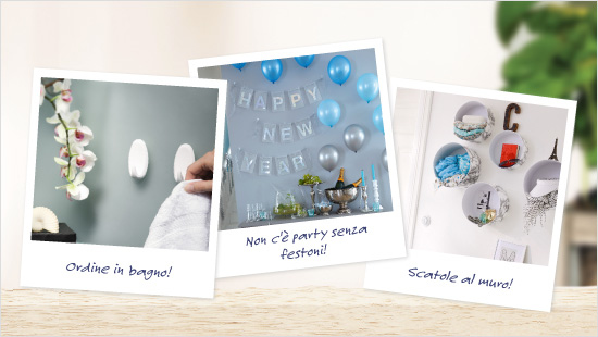 … che ci permettono di decorare ed organizzare la casa dando libero sfogo alla nostra creatività domestica!