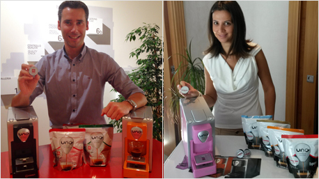 Luigi e Vittoria, i nostri contatti personali UNO Capsule System