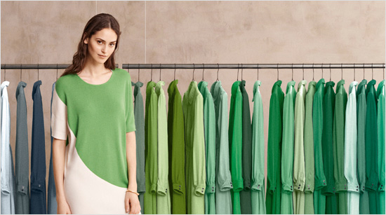 … consentendo di provare e restituire gratuitamente tutti i capi che ci piacciono, come se fossimo nel camerino di un negozio!