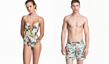 Maar vergeet ook jezelf niet! Zwemkleding zorgt toch wel voor een ultiem zomergevoel, en met een exotische print vergeten we al helemaal dat we gewoon thuis zijn. Bron: hm.com