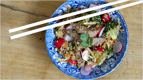 Do It Yourself Thursday: Asian quinoa bowl