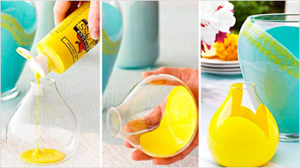 lente, kleur, vaas, trnd