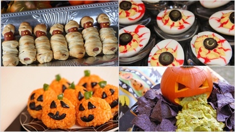 Halloween hapjes appetizer Do it yourself Thursday