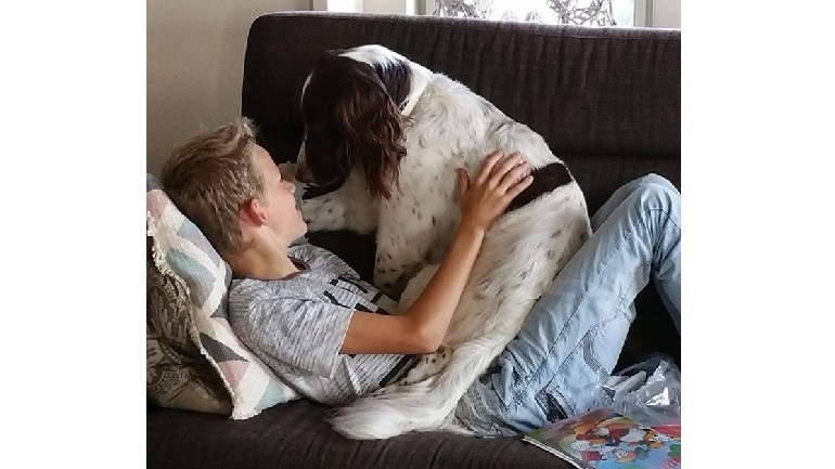 Zoals Annegreet zelf al zei: een gesprek van hart tot ... hond ;)