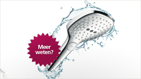 Hansgrohe, trnd, handdouche, Raindance Select E 120 3jet, douchekop, douchestraal, regenstraal, regendouche, douchekraan, douche thermostaat, glijstang