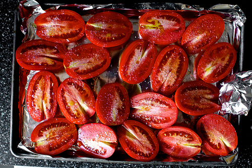 Tomaten uit de oven