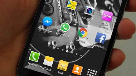 trnd op het startscherm van je smartphone of tablet. Zo doe je dat: