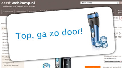 Braun °CoolTec reviews op wehkamp.nl.