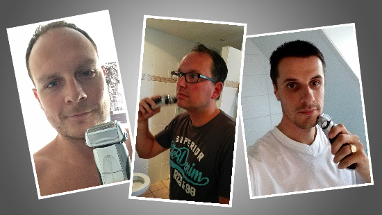 Er zijn inmiddels al heel wat baarden en snorren geschoren sinds het project van start is. Ook de eerste...