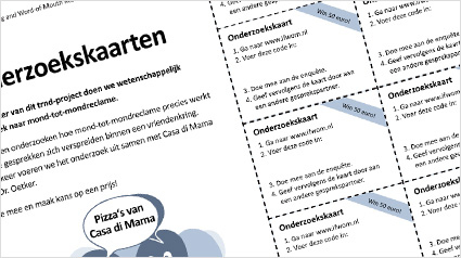 Help Casa di Mama en Ifwom met wetenschappelijk onderzoek.