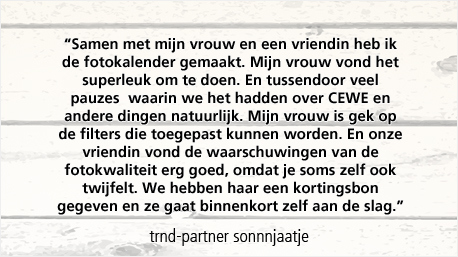 ...en wat de reacties zijn van je familie en vrienden.