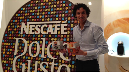 Ons aanspreekpunt bij   NESCAFÉ Dolce Gusto.