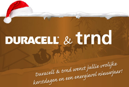 Fijne feestdagen met Duracell!