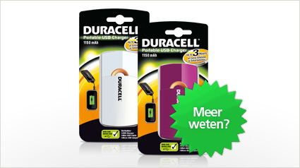 Test de Mobiele Oplader van Duracell in ons nieuwe trnd-project.