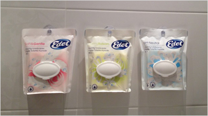 Edet vochtig toiletpapier soft gentle caring balsam