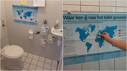 edet vochtig toiletpapier schoon fris