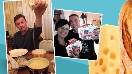 Links: trnd-partner trax, wie maakt de langste kaassliert? En rechts: trnd-partner Tpol.