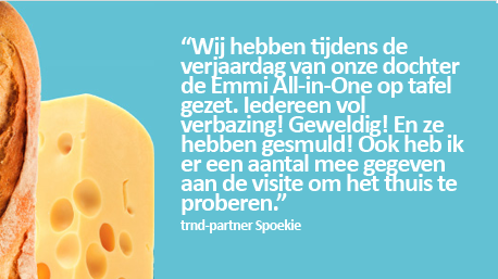… onze favoriete dippers ontdekt en Emmi bekend gemaakt bij onze vrienden en familie. 