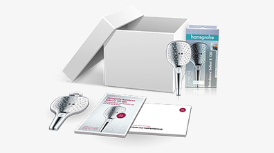 Hansgrohe, trnd, handdouche, Raindance Select E 120 3jet, douchekop, douchestraal, regenstraal, regendouche, douchekraan, douche thermostaat, glijstang