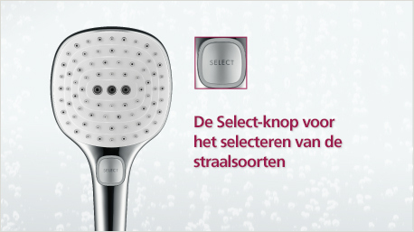 Het moderne design waaruit de Raindance Select E 120 Hansgrohe bestaat, kunnen we in de diashow bekijken.