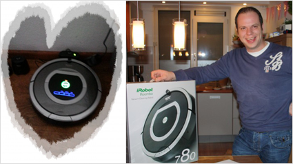 iRobot Roomba schone vloer