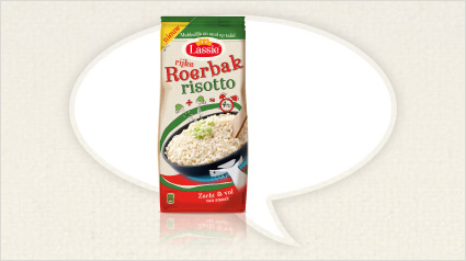 Lassie, Roerbak risotto, risotto, snel, makkelijk, lekker, Italië, diner