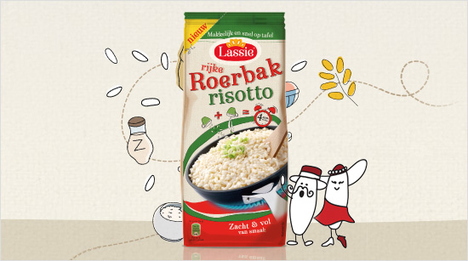 Met elkaar en onze vrienden schuiven we aan om de nieuwe Roerbak risotto van Lassie te proeven en in onze omgeving bekend te maken. We hebben er zin in!