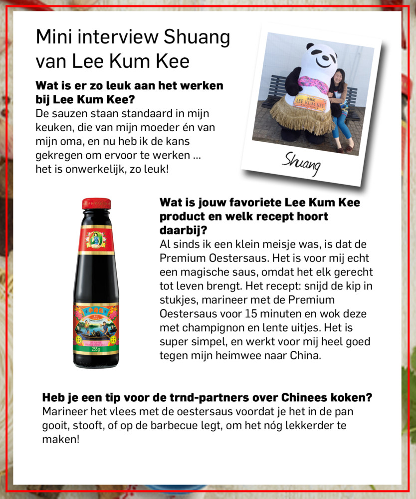 Mini interview met Shuang