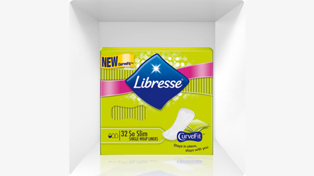 Libresse So Slim inlegkruisjes zijn superdun en ook apart verpakt.