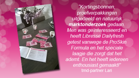 Lari is al een echte marktonderzoeker! Stuur jouw laatste marktonderzoeksformulieren op. 