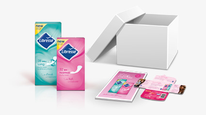 Libresse, inlegkruisjes, droog, fris, comfortabel, gevoel, elke dag