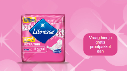 Vraag een Libresse Roll.Press.Go proefpakket aan.