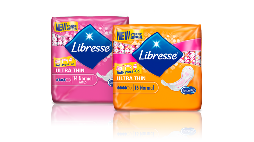 94% beveelt Libresse Roll.Press.Go aan bij vriendinnen en bekenden.