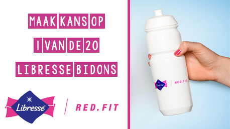 Upload jouw sportieve foto en maak kans op 1 van de 20 Libresse bidons! Je kan een foto uploaden in de fotogalerij door op de button te klikken onderaan het blog.